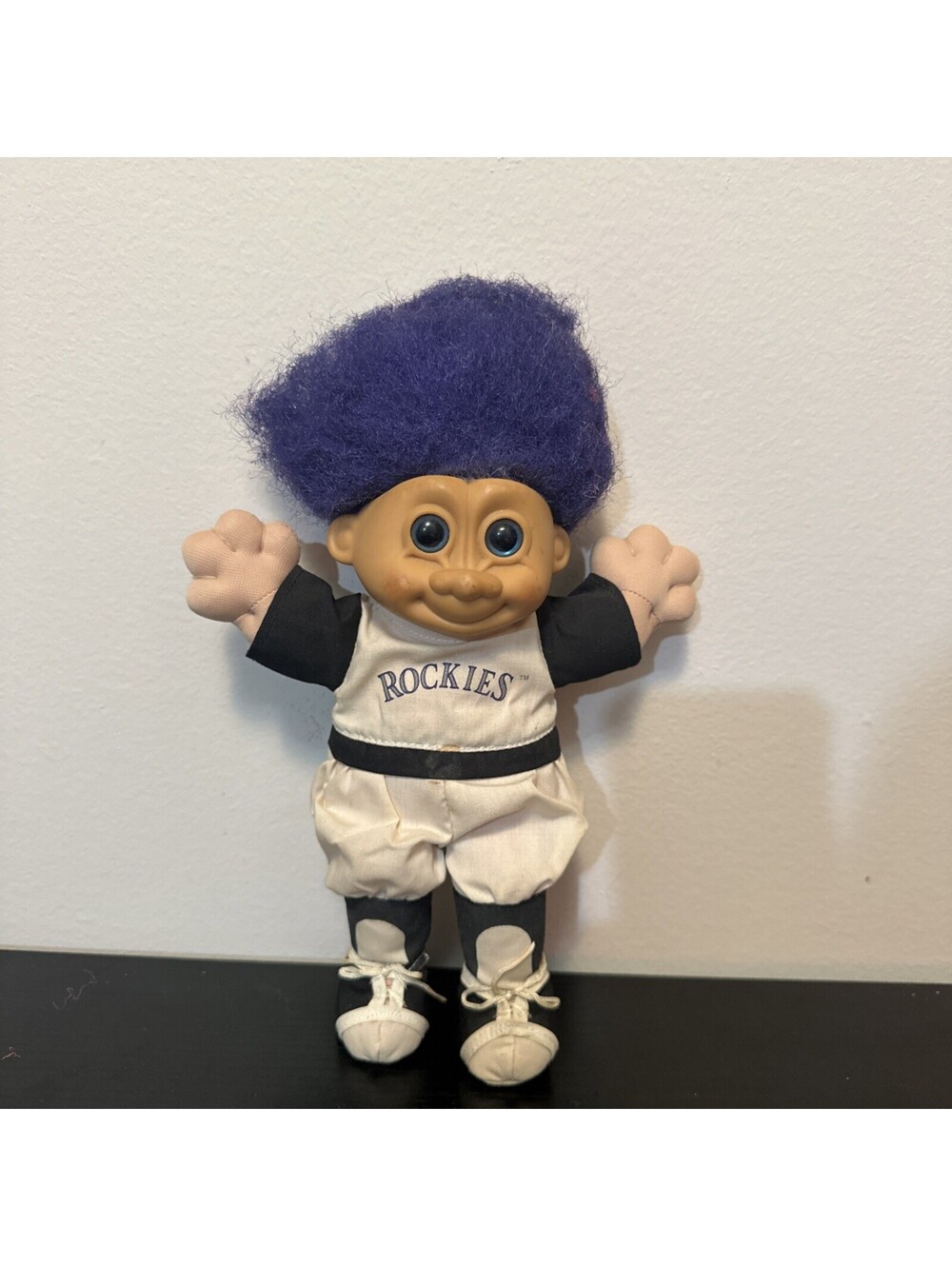 Vintage 9" Russ Colorado Rockies Troll Doll